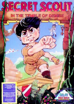 Secret Scout in the Temple of Demise (USA) (Unl) box art